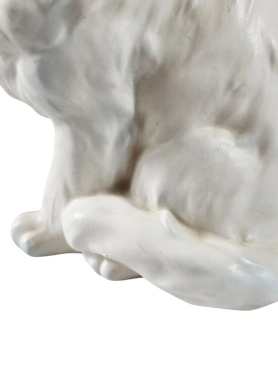 Vintage Enesco White Cat Figurine Made in Japan Porcelain Kitty Collectible - Picture 6 of 8